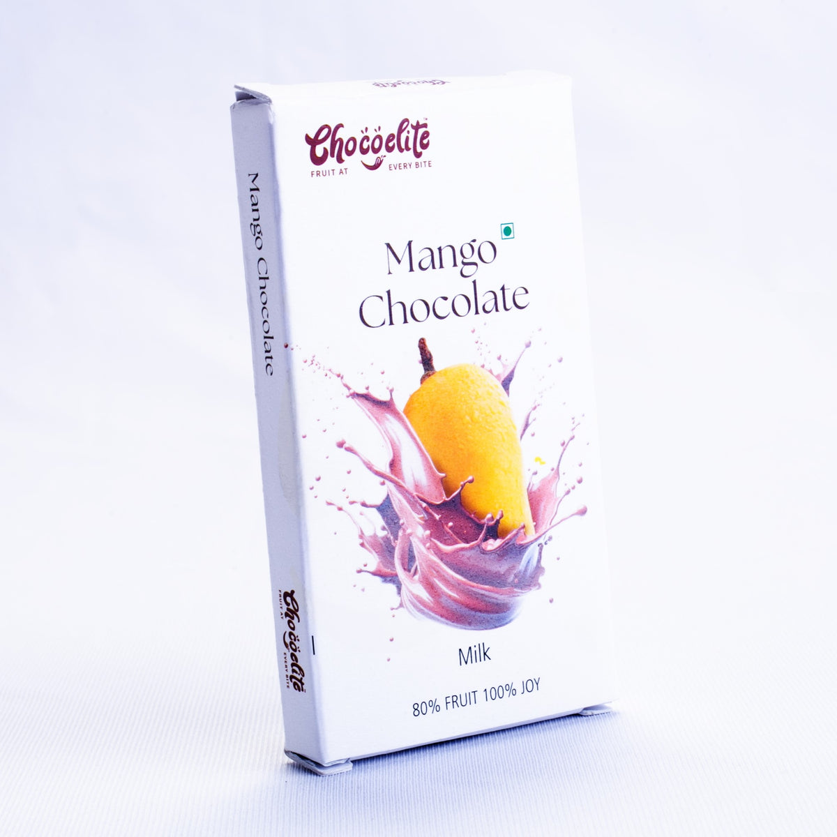 Real fruit mango white chocolate bar